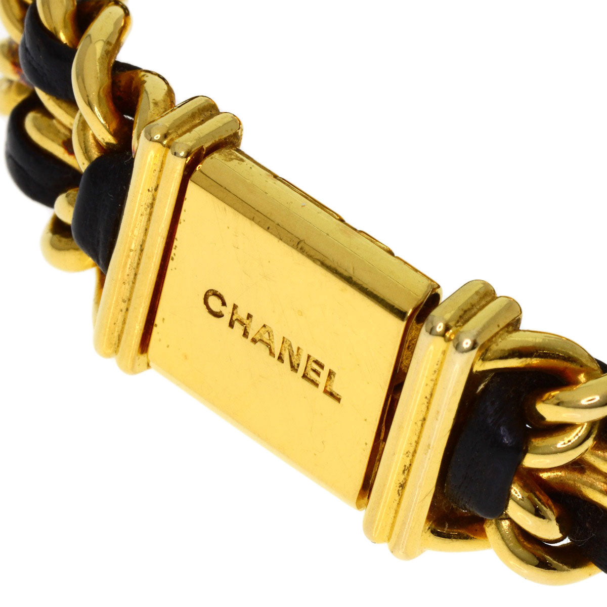 CHANEL Premiere S Watches H0001 Gold Plated/GPxLeather Ladies