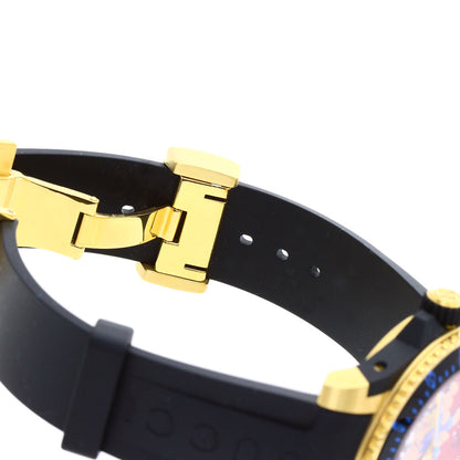 GUCCI DIVE The Three Little Pigs Watches 136.3 Gold Plated/Rubber mens