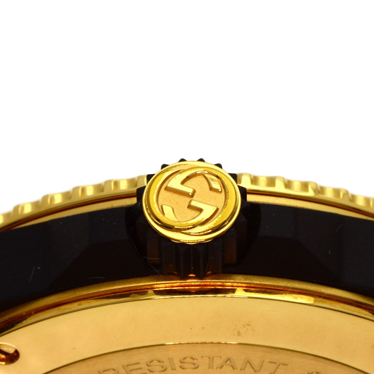 GUCCI DIVE The Three Little Pigs Watches 136.3 Gold Plated/Rubber mens