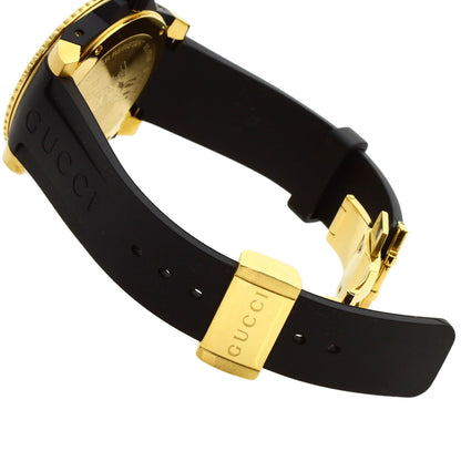 GUCCI DIVE The Three Little Pigs Watches 136.3 Gold Plated/Rubber mens