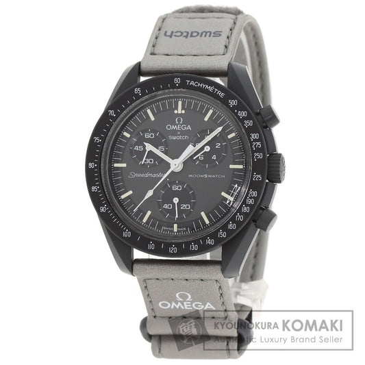 Swatch Omega collaboration Moon Swatch Mission to Mercury Watches SO33A100 Ceramic/Nylon mens