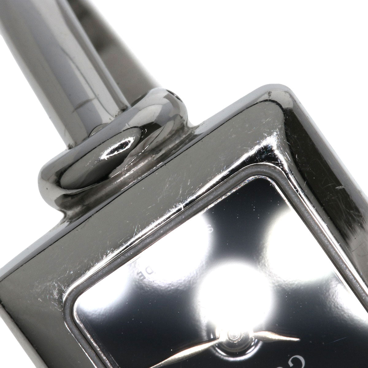 GUCCI Square face bangle Watches 1900L Stainless Steel/Stainless Steel Ladies