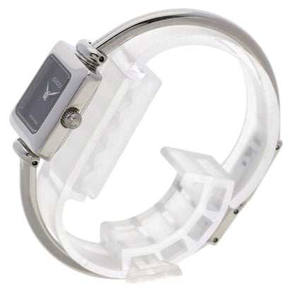 GUCCI Square face bangle Watches 1900L Stainless Steel/Stainless Steel Ladies