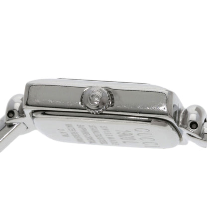 GUCCI Square face bangle Watches 1900L Stainless Steel/Stainless Steel Ladies