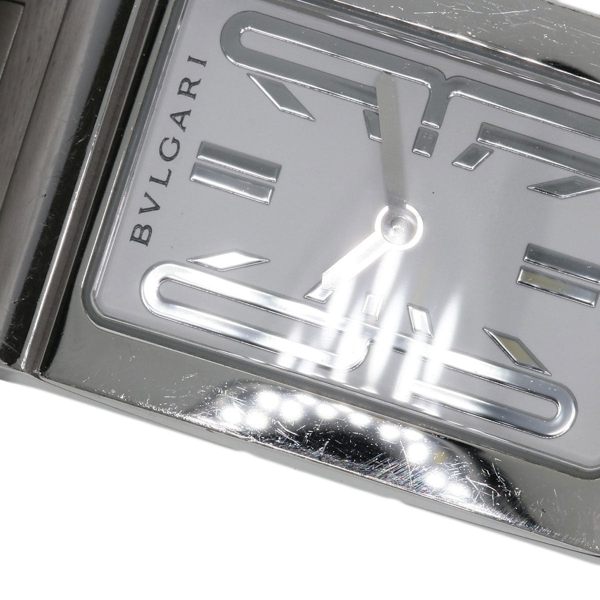BVLGARI Rettangoro Watches RT39S Stainless Steel/Stainless Steel Ladies