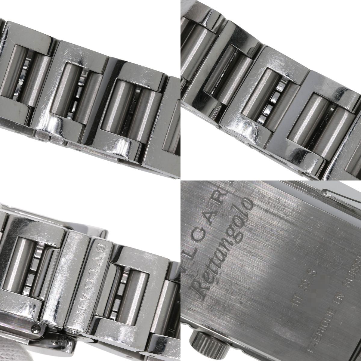 BVLGARI Rettangoro Watches RT39S Stainless Steel/Stainless Steel Ladies