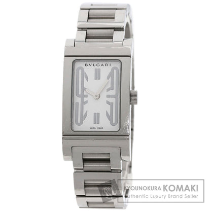 BVLGARI Rettangoro Watches RT39S Stainless Steel/Stainless Steel Ladies