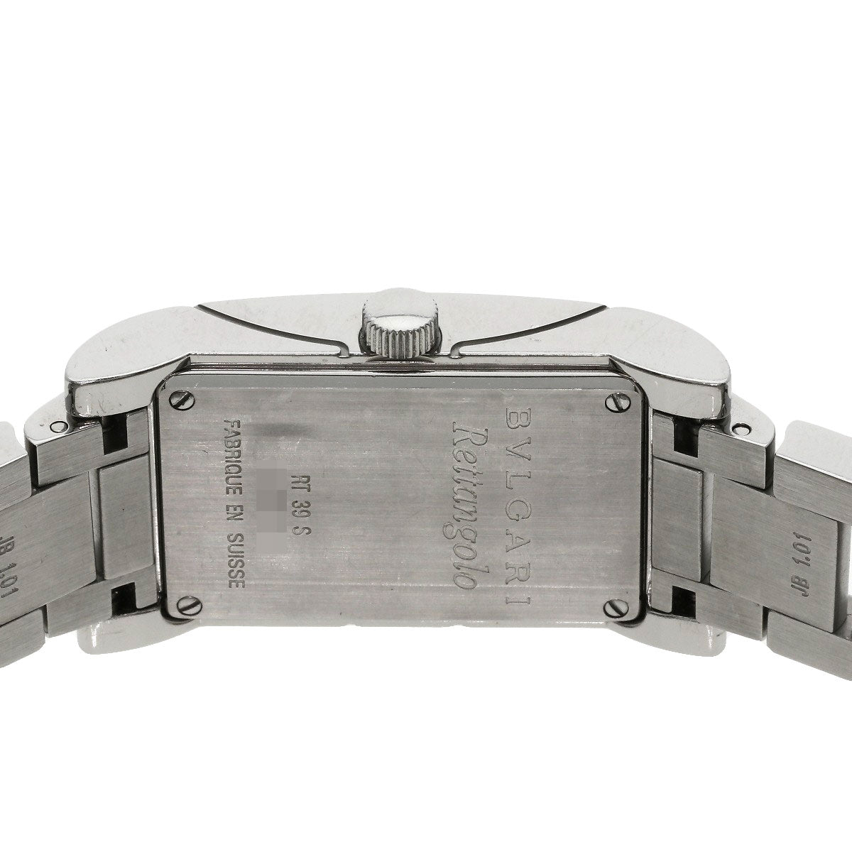 BVLGARI Rettangoro Watches RT39S Stainless Steel/Stainless Steel Ladies