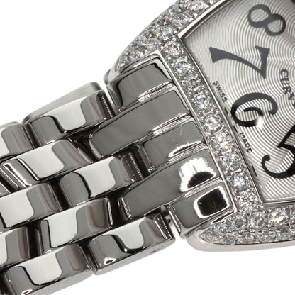 FRANCK MULLER TONNEAU CURVEX BezelDiamond Watches 1752QZ NO.1065 Stainless Steel/Stainless Steel Ladies