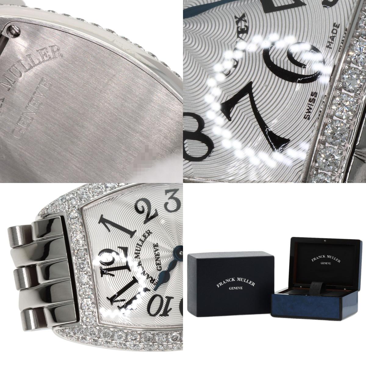 FRANCK MULLER TONNEAU CURVEX BezelDiamond Watches 1752QZ NO.1065 Stainless Steel/Stainless Steel Ladies