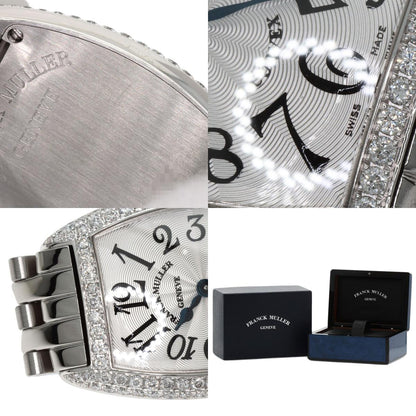 FRANCK MULLER TONNEAU CURVEX BezelDiamond Watches 1752QZ NO.1065 Stainless Steel/Stainless Steel Ladies