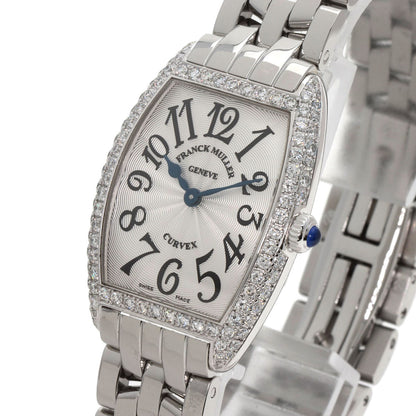 FRANCK MULLER TONNEAU CURVEX BezelDiamond Watches 1752QZ NO.1065 Stainless Steel/Stainless Steel Ladies