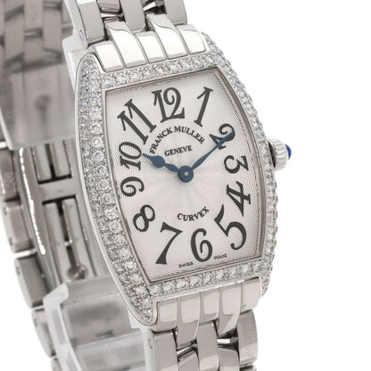 FRANCK MULLER TONNEAU CURVEX BezelDiamond Watches 1752QZ NO.1065 Stainless Steel/Stainless Steel Ladies