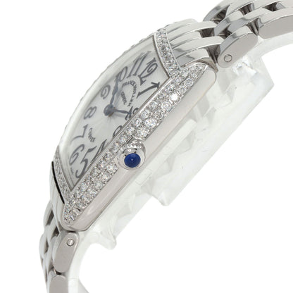 FRANCK MULLER TONNEAU CURVEX BezelDiamond Watches 1752QZ NO.1065 Stainless Steel/Stainless Steel Ladies
