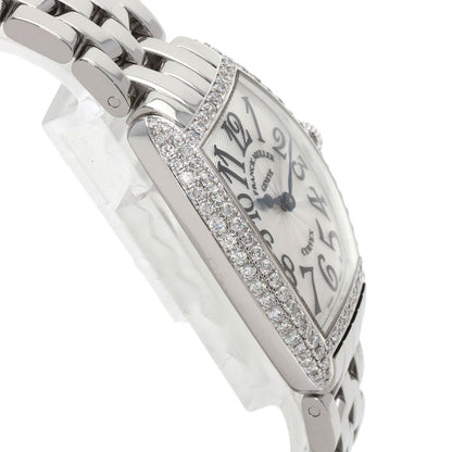 FRANCK MULLER TONNEAU CURVEX BezelDiamond Watches 1752QZ NO.1065 Stainless Steel/Stainless Steel Ladies
