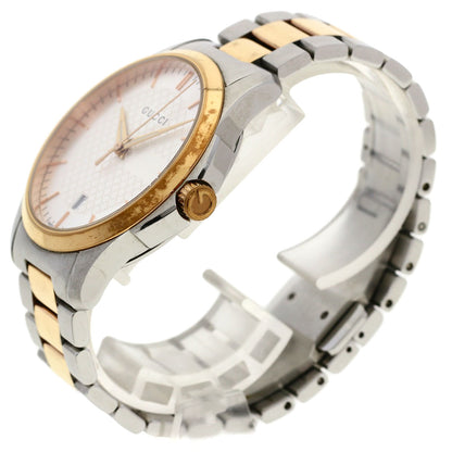 GUCCI Round face Watches 126.4 Stainless Steel/SSxPGP mens