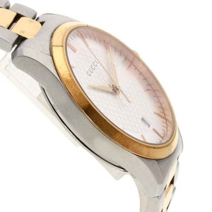 GUCCI Round face Watches 126.4 Stainless Steel/SSxPGP mens