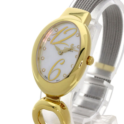 PHILIPPE CHARRIOL Marie Olga Watches MOY.570.O02 Gold Plated/SSxGP Ladies