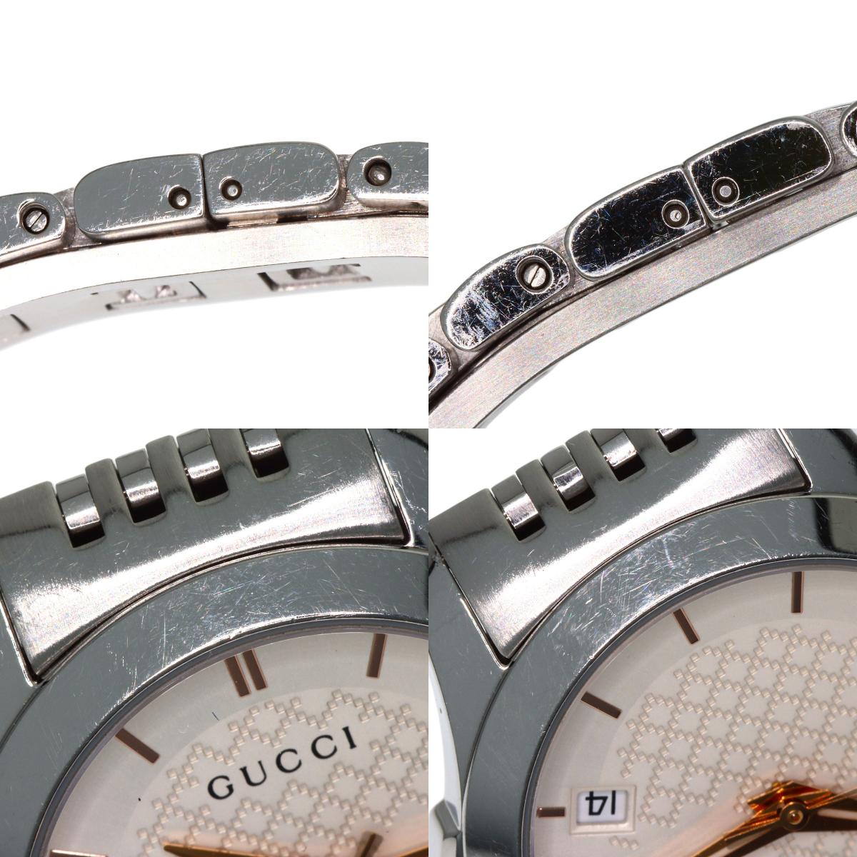 GUCCI G Timeless 126.5 Watches YA126565 Stainless Steel/Stainless Steel Ladies