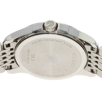 GUCCI G Timeless 126.5 Watches YA126565 Stainless Steel/Stainless Steel Ladies