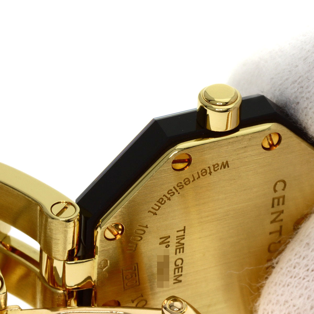 CENTURY Time Gem Diamond Watches K18 Yellow Gold/18K Yellow Gold Ladies