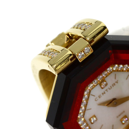 CENTURY Time Gem Diamond Watches K18 Yellow Gold/18K Yellow Gold Ladies