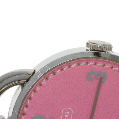 COACH Round face Watches Stainless Steel/Stainless Steel Ladies