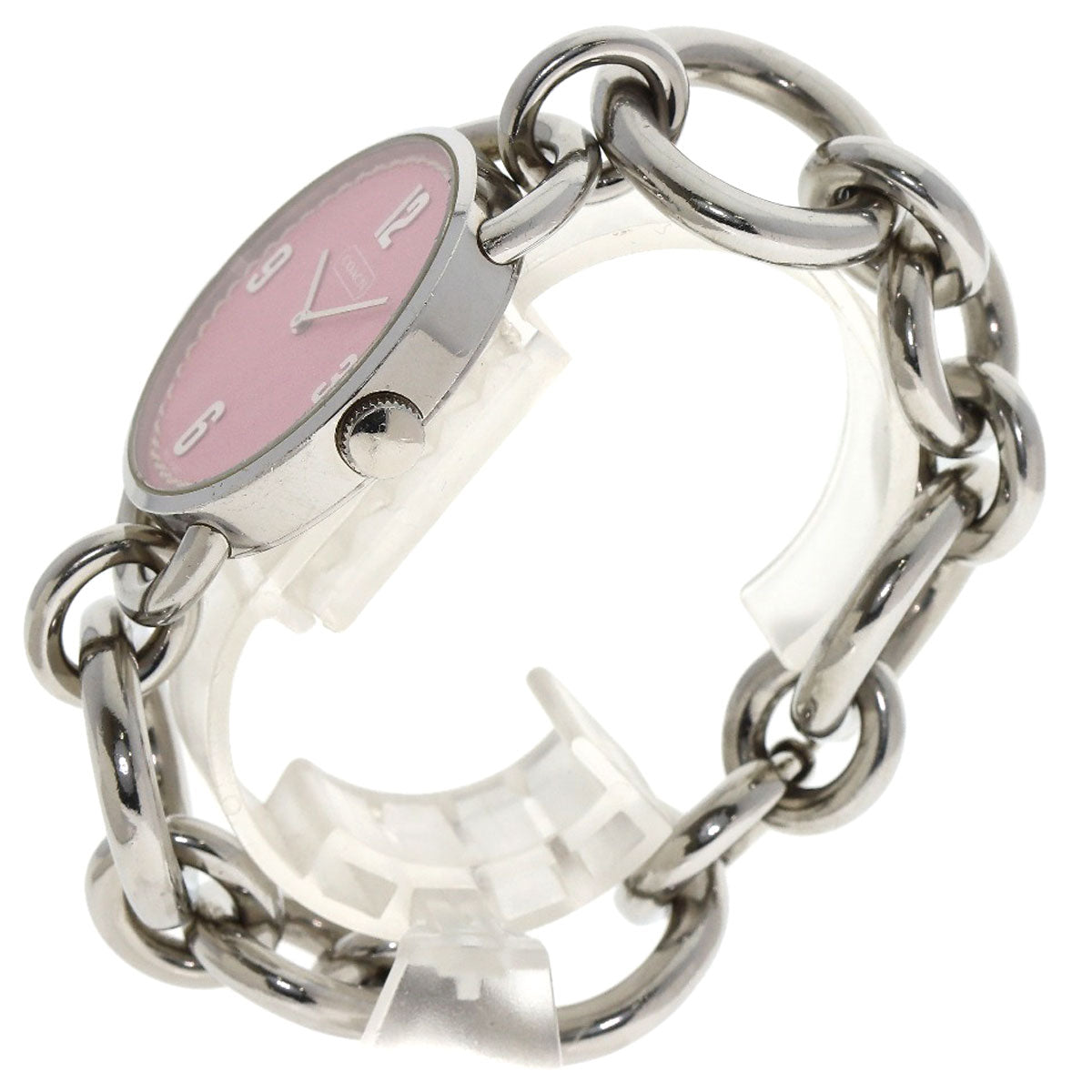 COACH Round face Watches Stainless Steel/Stainless Steel Ladies