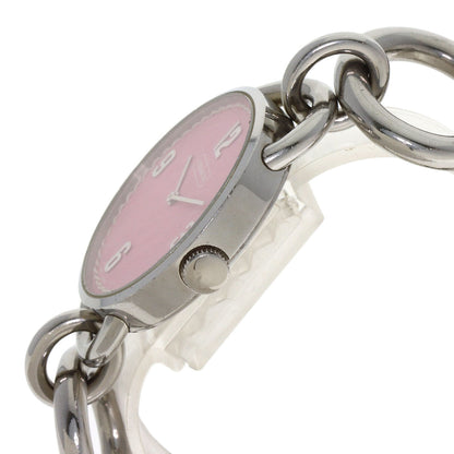 COACH Round face Watches Stainless Steel/Stainless Steel Ladies