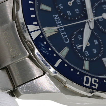 CITIZEN Round face Watches V010-6772F Stainless Steel/Stainless Steel mens