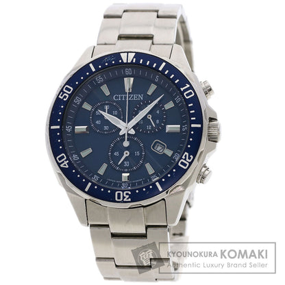 CITIZEN Round face Watches V010-6772F Stainless Steel/Stainless Steel mens