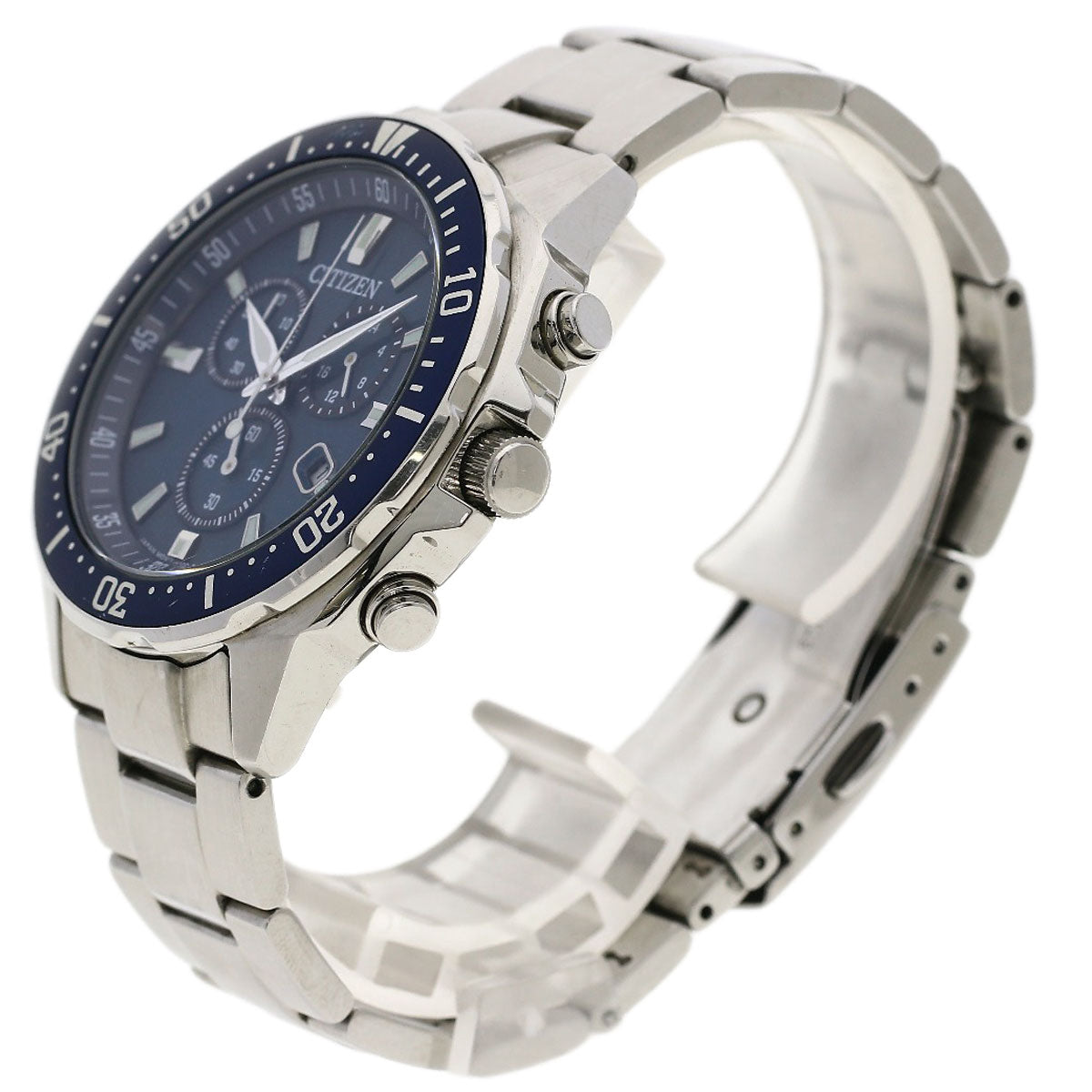CITIZEN Round face Watches V010-6772F Stainless Steel/Stainless Steel mens