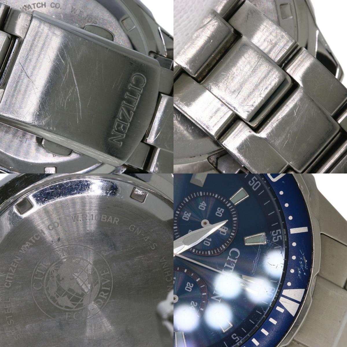 CITIZEN Round face Watches V010-6772F Stainless Steel/Stainless Steel mens