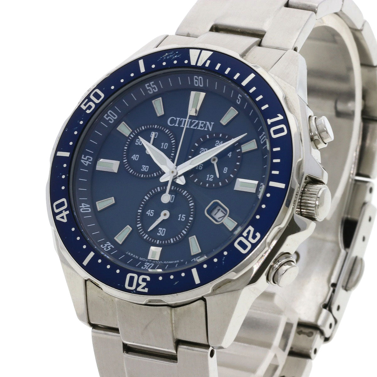 CITIZEN Round face Watches V010-6772F Stainless Steel/Stainless Steel mens