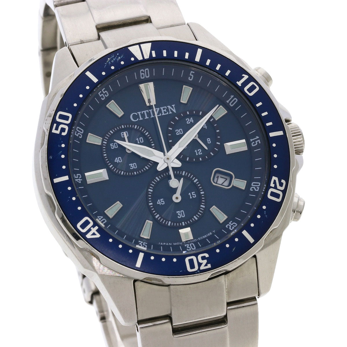 CITIZEN Round face Watches V010-6772F Stainless Steel/Stainless Steel mens