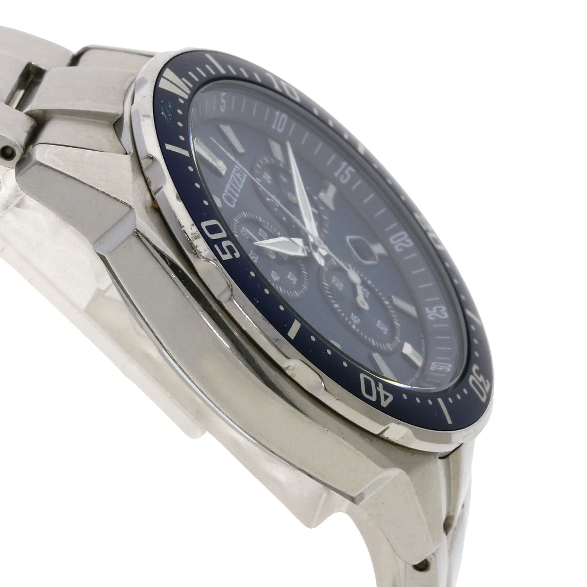 CITIZEN Round face Watches V010-6772F Stainless Steel/Stainless Steel mens