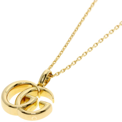 GUCCI GG Marmont Long Necklace K18 Yellow Gold Ladies [Used]