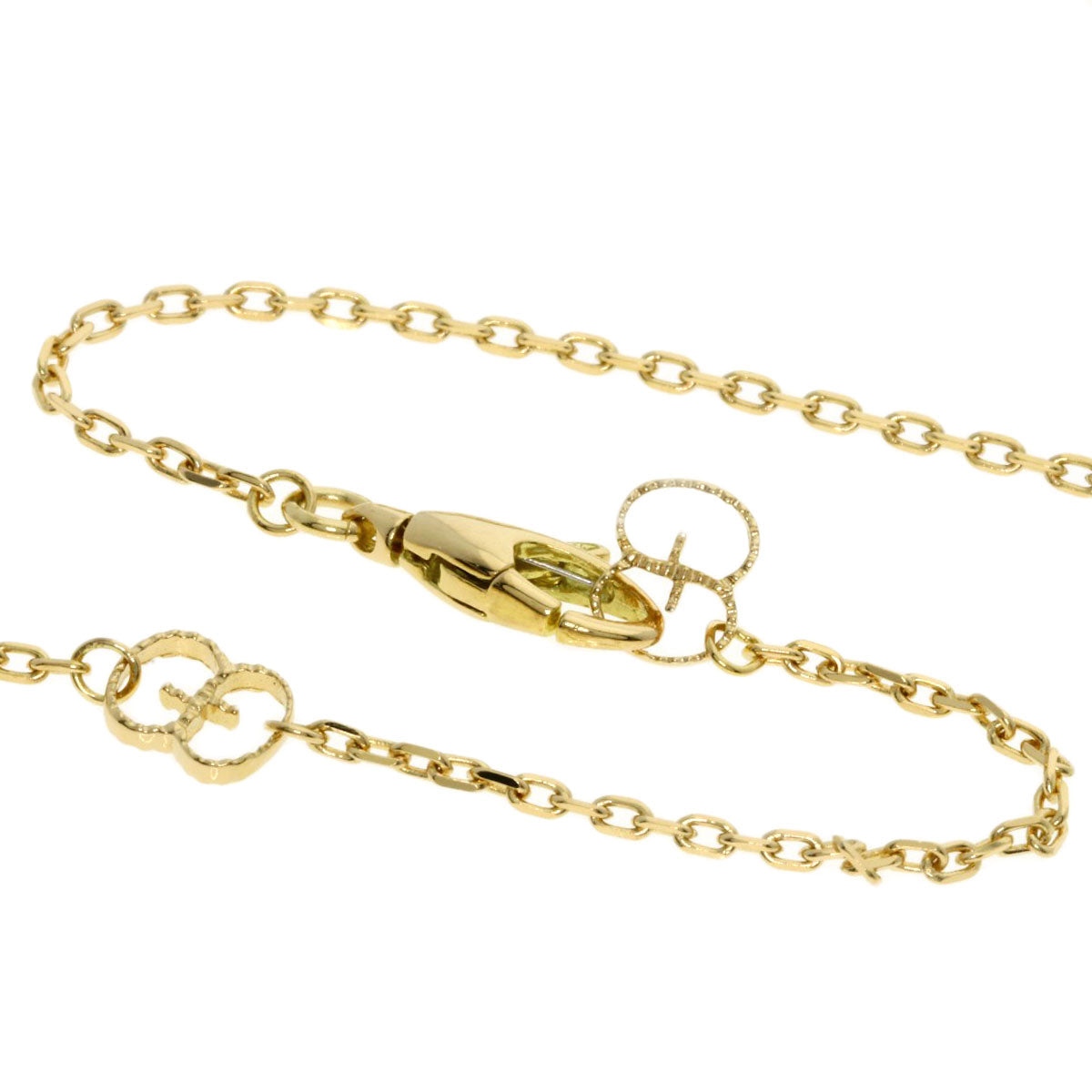 GUCCI GG Marmont Long Necklace K18 Yellow Gold Ladies [Used]
