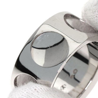 LOUIS VUITTON Grand Berg Empreinte Diamond #53 Ring K18 White Gold Ladies [Used]
