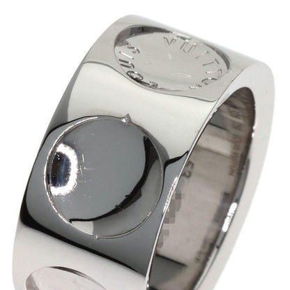 LOUIS VUITTON Grand Berg Empreinte Diamond #53 Ring K18 White Gold Ladies [Used]