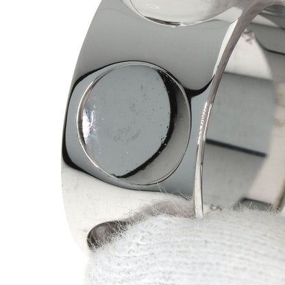 LOUIS VUITTON Grand Berg Empreinte Diamond #53 Ring K18 White Gold Ladies [Used]