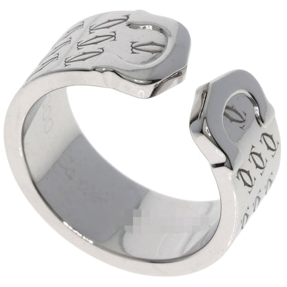 CARTIER 2C 2000 Christmas Limited #51 Ring K18 White Gold Ladies [Used]