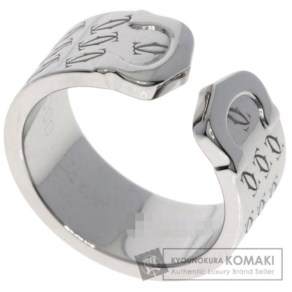 CARTIER 2C 2000 Christmas Limited #51 Ring K18 White Gold Ladies [Used]