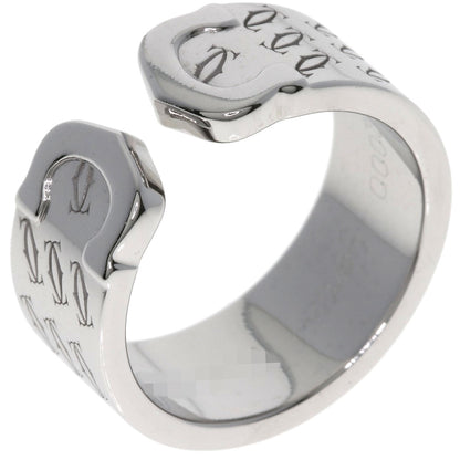CARTIER 2C 2000 Christmas Limited #51 Ring K18 White Gold Ladies [Used]