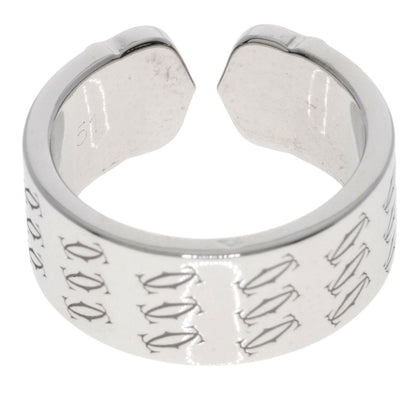 CARTIER 2C 2000 Christmas Limited #51 Ring K18 White Gold Ladies [Used]