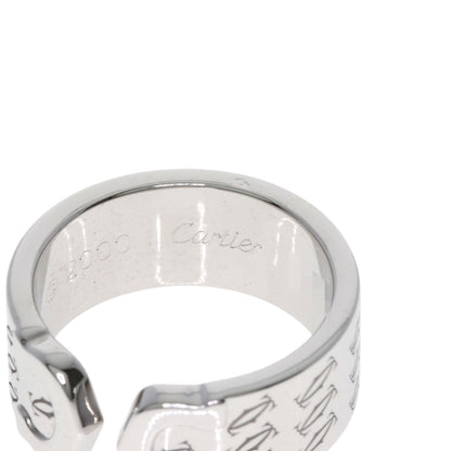 CARTIER 2C 2000 Christmas Limited #51 Ring K18 White Gold Ladies [Used]