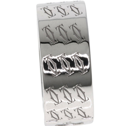 CARTIER 2C 2000 Christmas Limited #51 Ring K18 White Gold Ladies [Used]