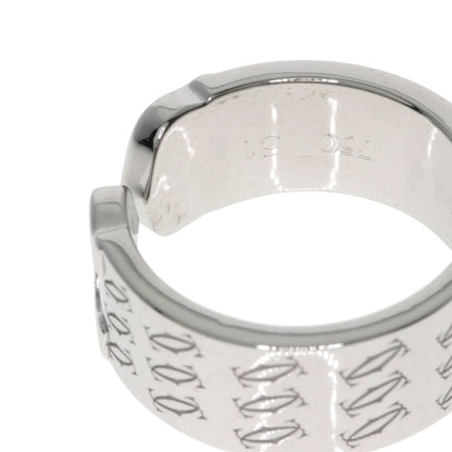 CARTIER 2C 2000 Christmas Limited #51 Ring K18 White Gold Ladies [Used]