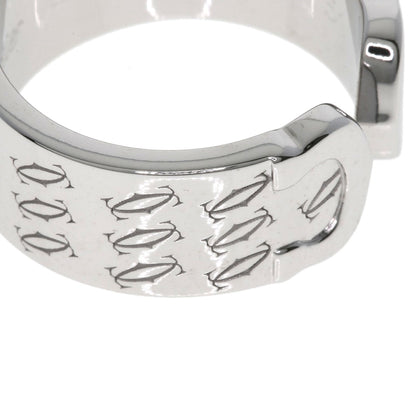 CARTIER 2C 2000 Christmas Limited #51 Ring K18 White Gold Ladies [Used]