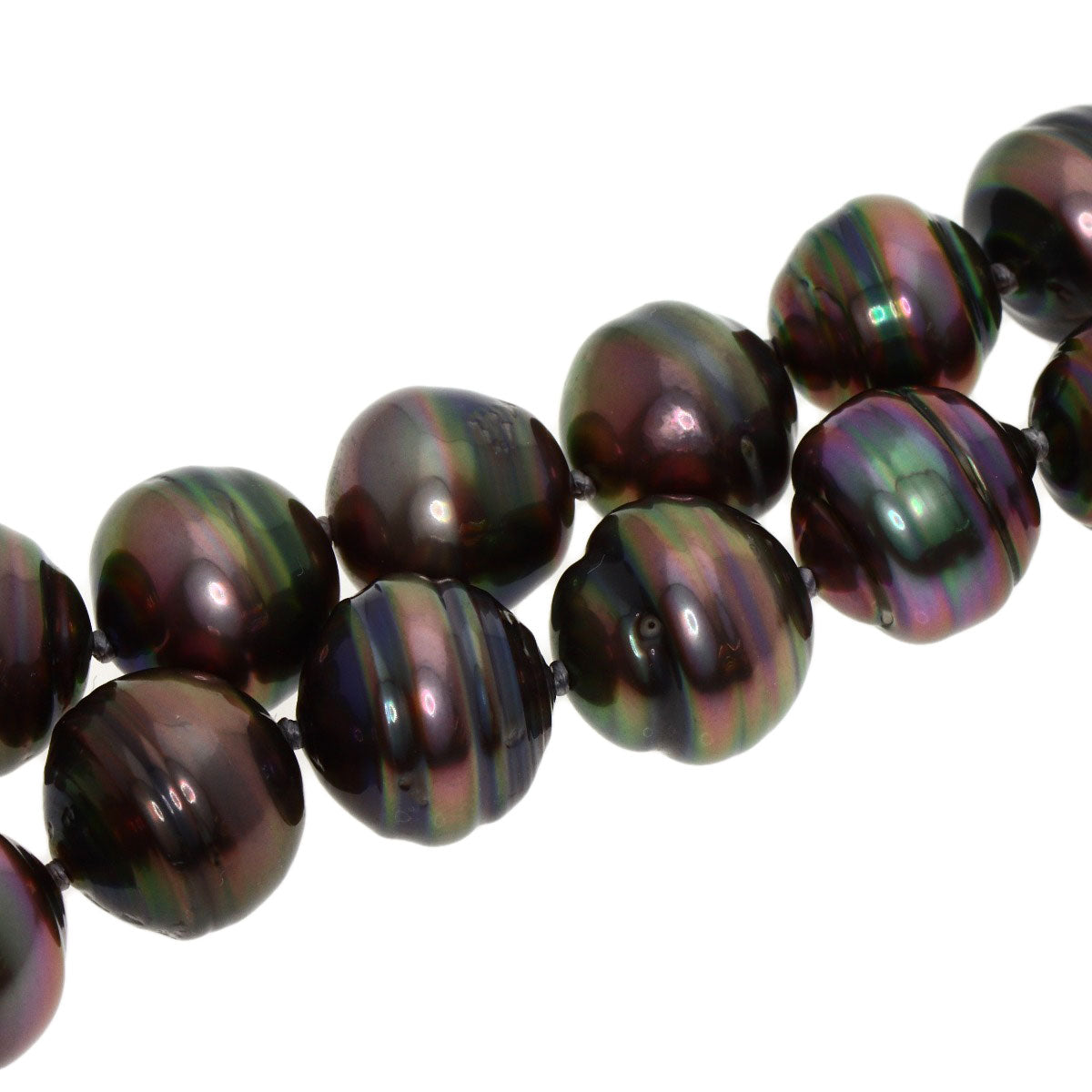TASAKI Baroque pearl Pearl Necklace K14 White Gold Ladies [Used]
